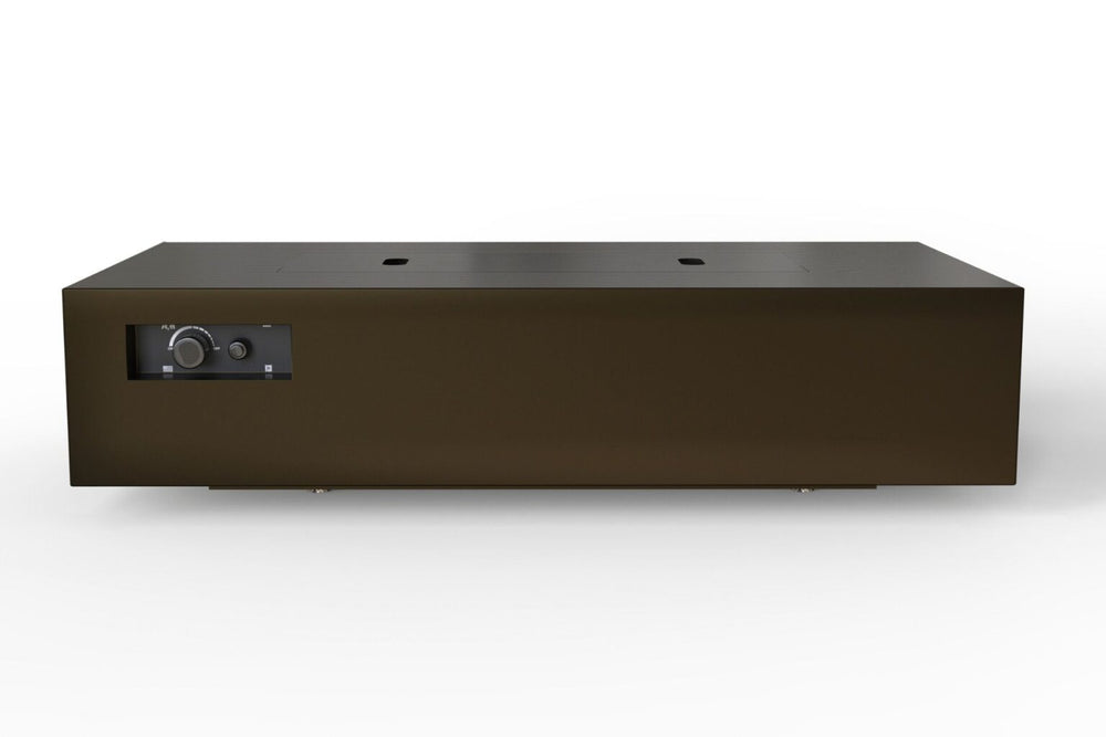 Aon Steel Rectangular Fire Pit Table