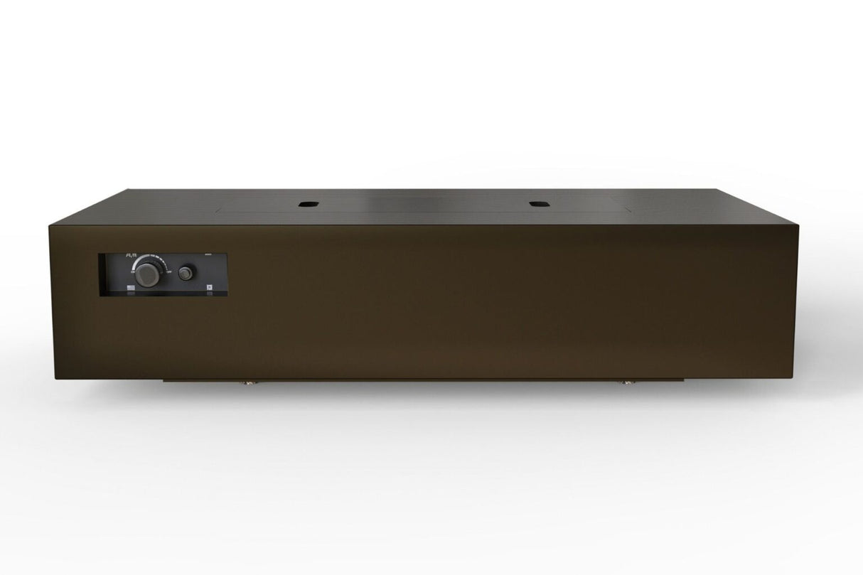 Aon Steel Rectangular Fire Pit Table