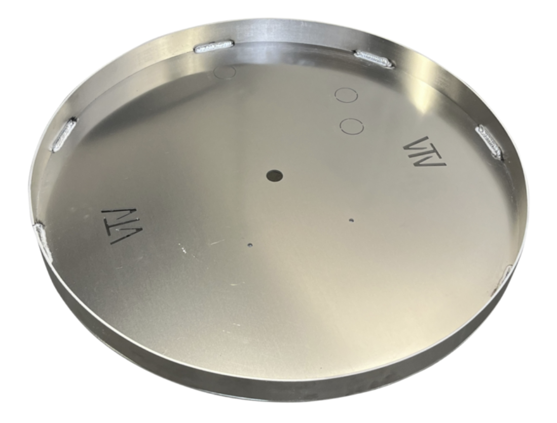 Round or Square Aluminum Fire Pit Plates and Pans – 1/8″ Thickness