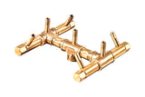 84,000 BTU Warming Trends Crossfire Brass Burner Kit  7.5″ x 7.5″ – Openings 14″ or Larger (CFB84)