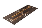 Linear Burner: 130,000 BTU Warming Trends Crossfire Brass Burner Kit (CFBL130) 26″ – Openings 32″ x 8″ or Larger