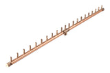 Linear Burner: 210,000 BTU Warming Trends Crossfire Brass Burner Kit (CFBL210) 42″ – Openings 50″ x 10″ or Larger