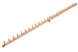 Linear Burner: 270,000 BTU Warming Trends Crossfire Brass Burner Kit (CFBL270) 54″ – Openings 62″ x 12″ or Larger