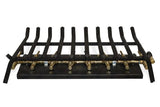 Outdoor Fireplace Kit for 48″ Openings or Larger – Crossfire Brass Burner System