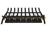 Outdoor Fireplace Kit for 42″ Openings or Larger – Crossfire Brass Burner System